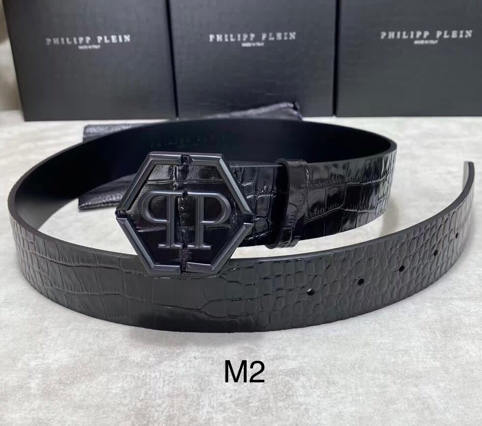 Philipp Plein Black Premium Quality Belt-0