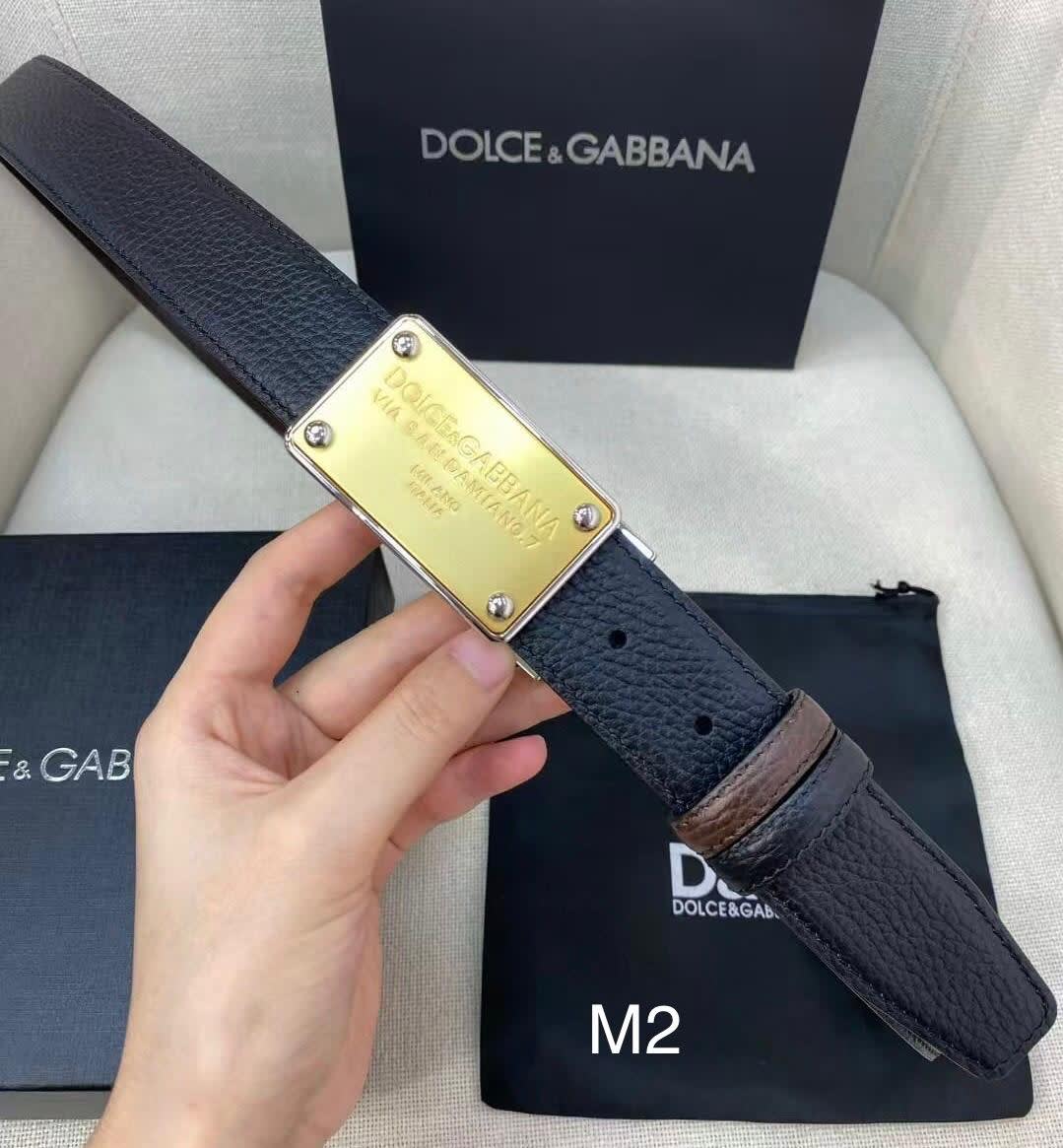 Dolce & Gabbana Golden Premium Quality Belt-0