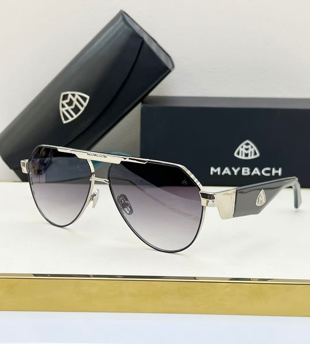 Maybach Grey Luxury Sunglasses-0