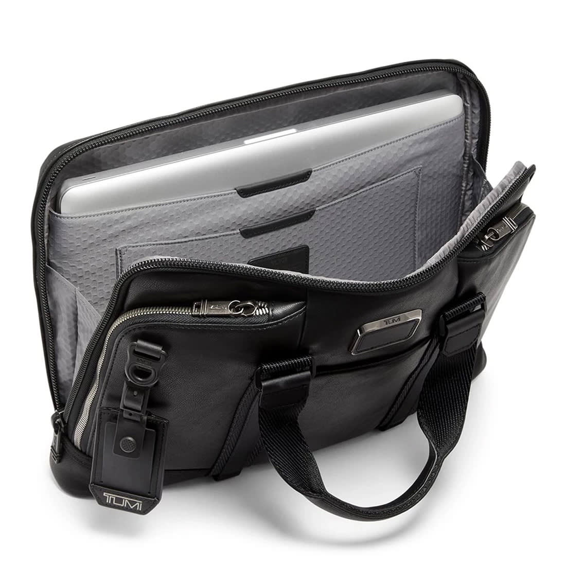 Tumi Aviano Slim Briefcase Black Bag-3