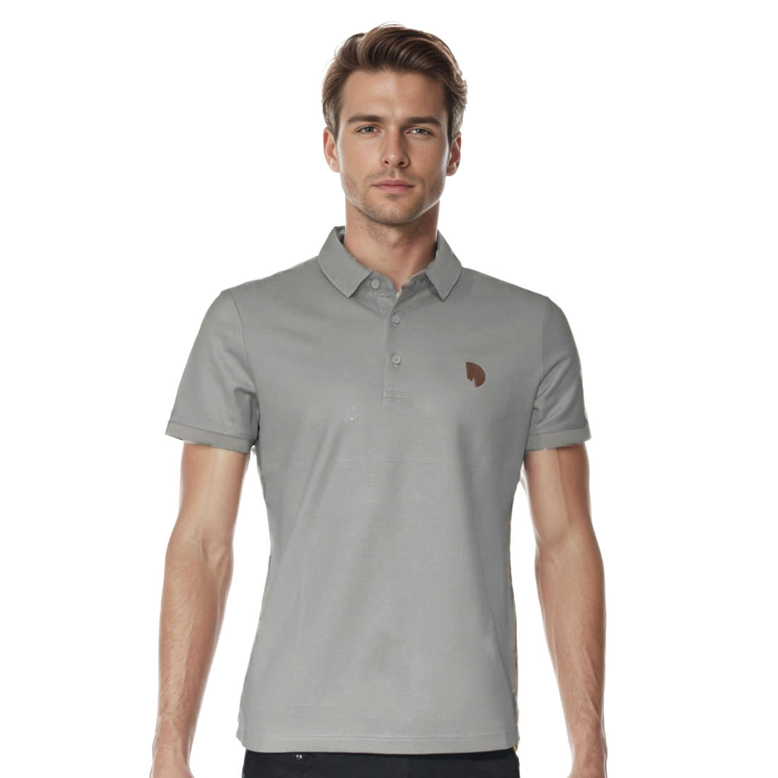 Hermes Grey Premium Quality T-shirt-0