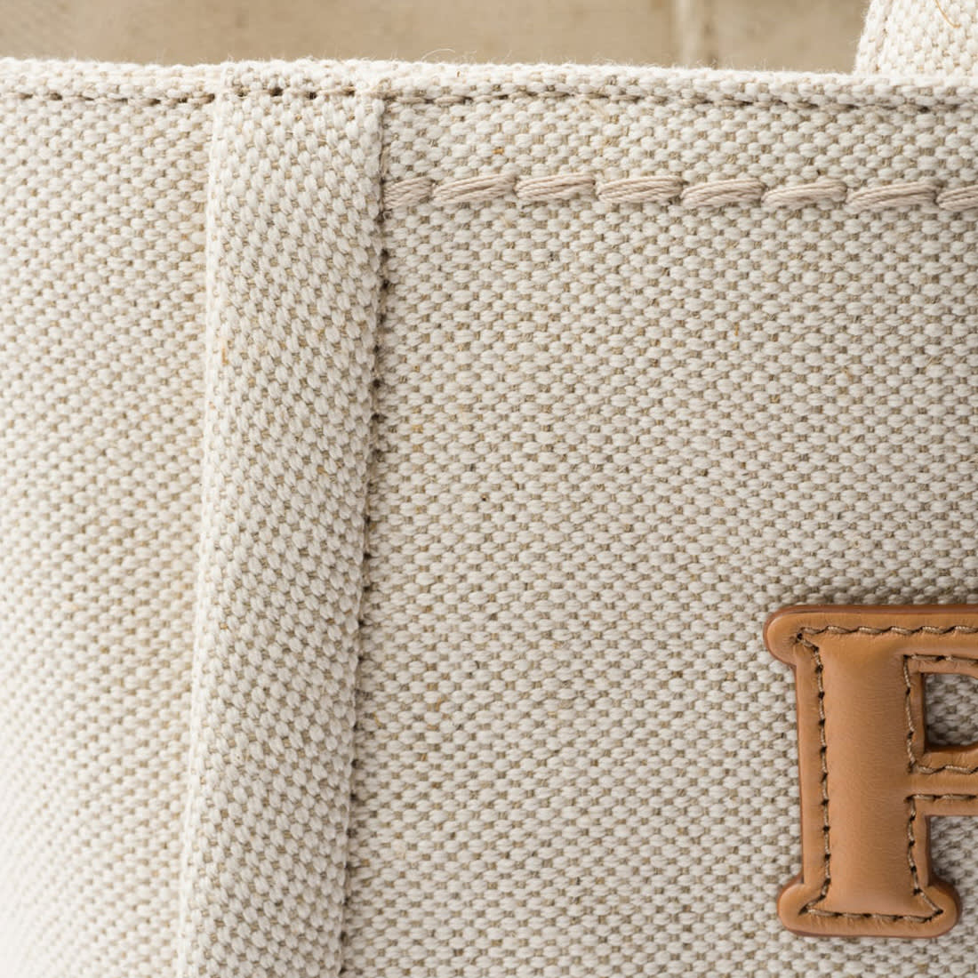 Prada Medium linen blend tote bag-4