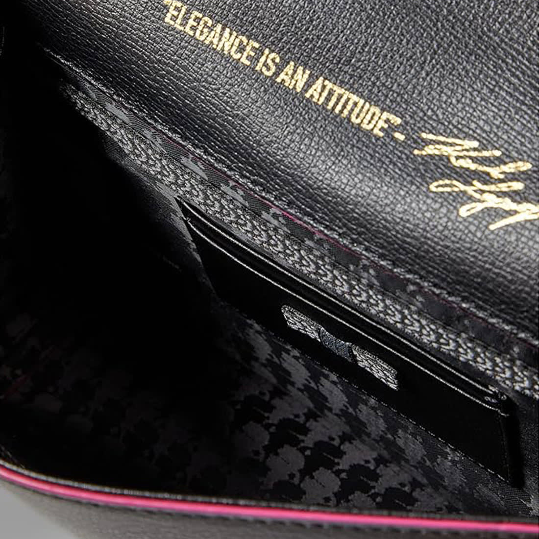 Karl Lagerfeld Paris Simone Crossbody Black Shoulder Bag-2