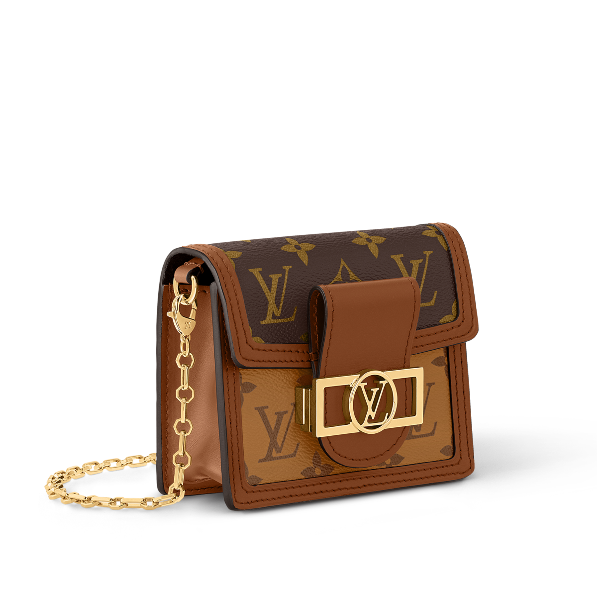 Louis Vuitton Micro Dauphine Brown Handbag-2