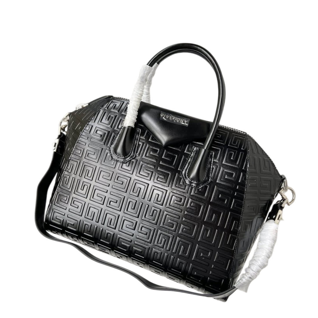 Givenchy Mini Antigona bag in 4G embroidered canvas-5