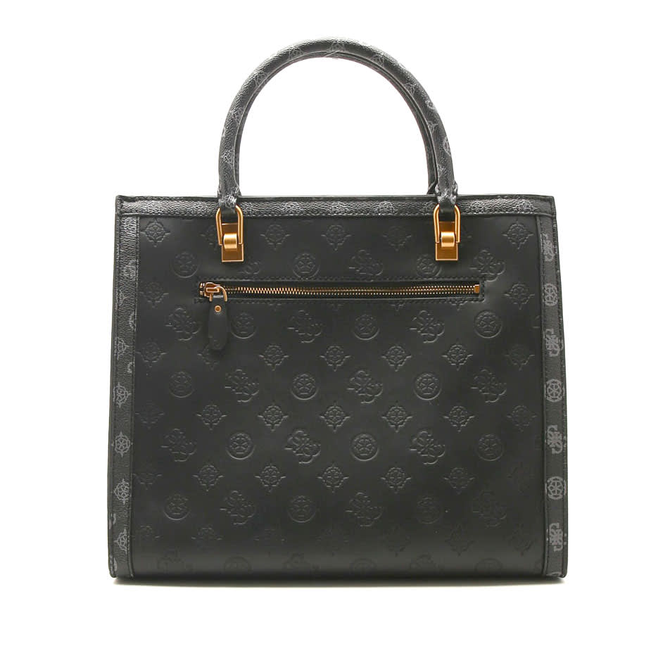 Guess Noelle Charcoal Shoulder Bag-4