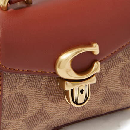 Coach Satchel Crossbody  Brown Handbag-2