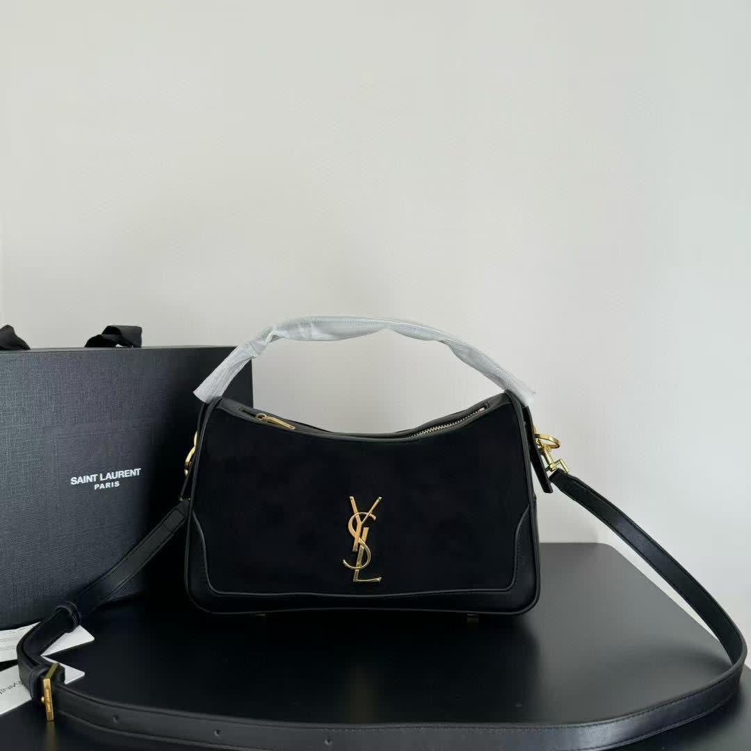 YSL Jamie Ponchon black bag-0