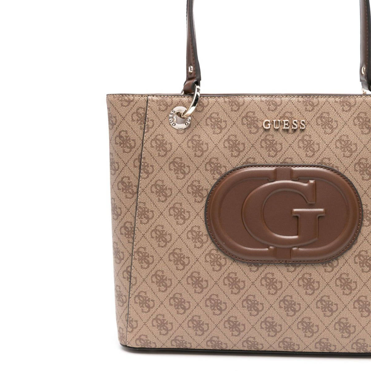 Guess Noelle Brown Shoulder Bag-2