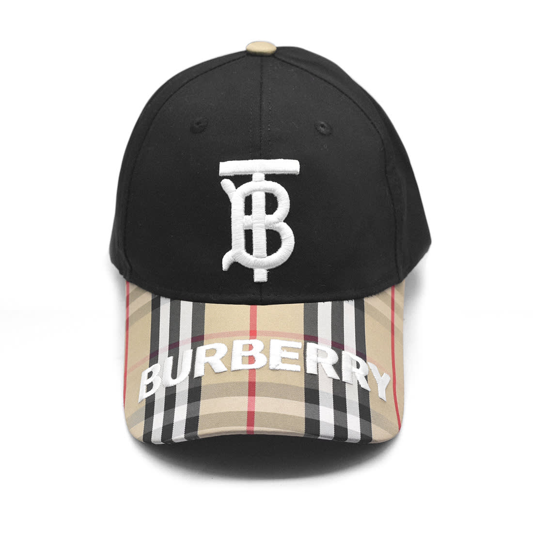 Burberry TB Embroidered Black Premium Cap-1