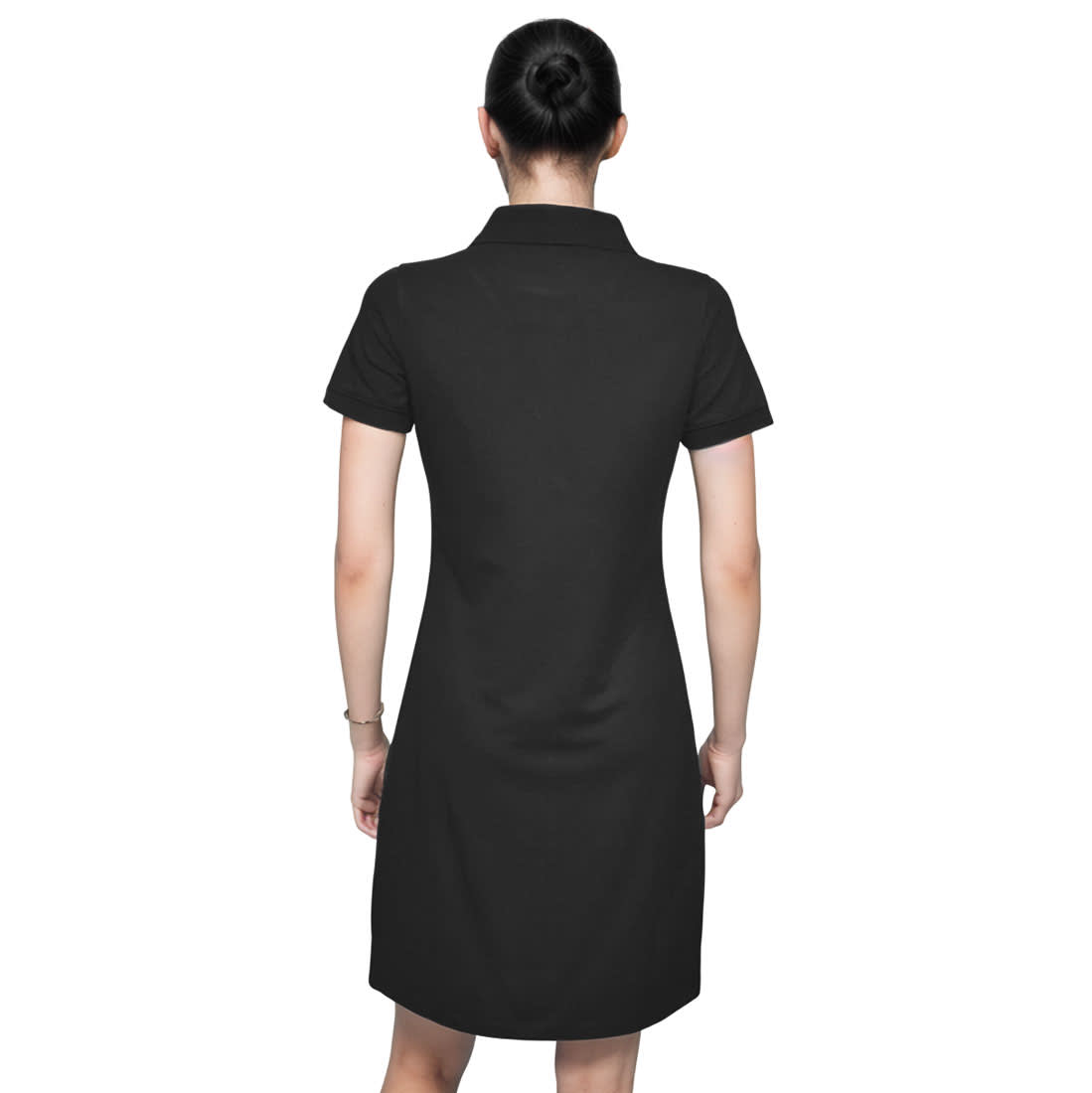 Fred Perry Embroidery Logo Black Premium Dress-2