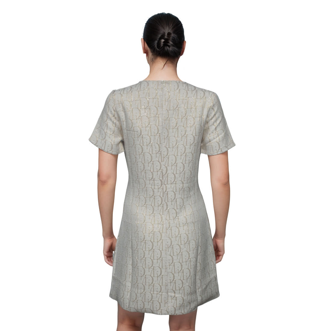 Dior Premium Cream Quality Cream Dress-2