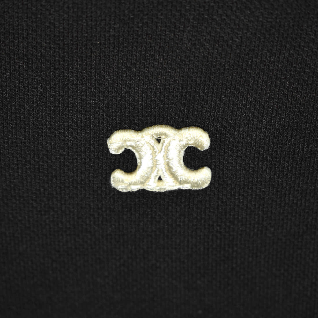 Celine Black Premium Quality Mini Polo Dress-3