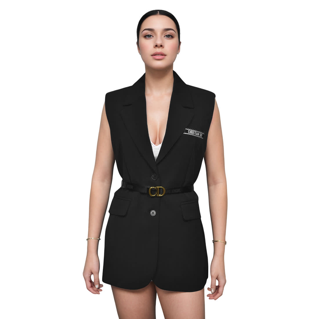 Dior Black Premium Quality Dress-1