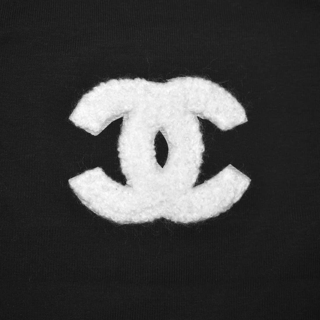 Chanel Black Premium Quality Party Wear Dress-3