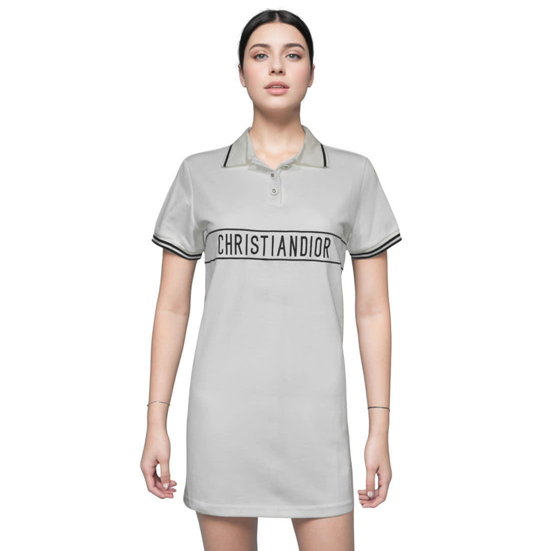 Dior White Premium Quality Dress-1