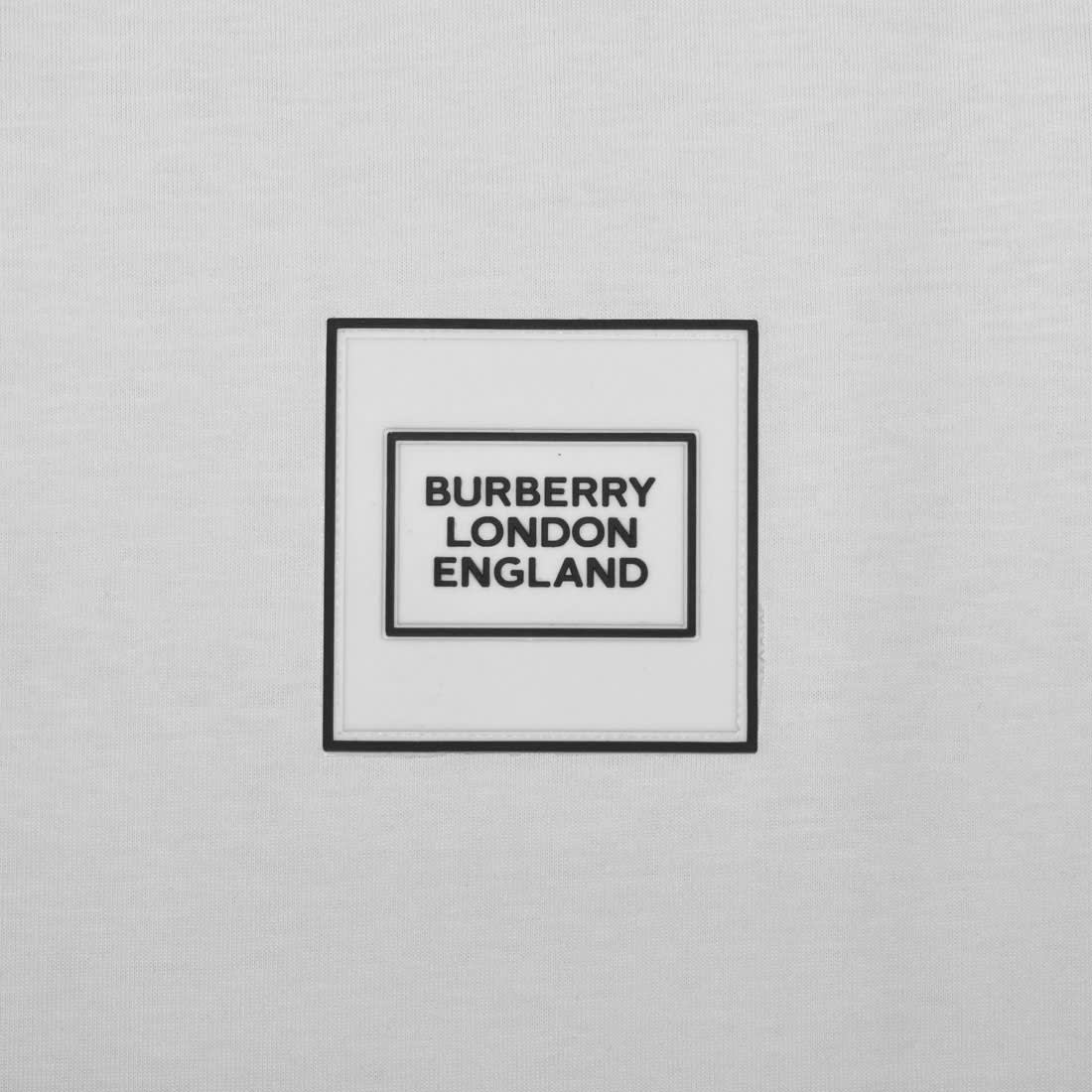 Burberry Patch White Premium Quality T-shirt-3