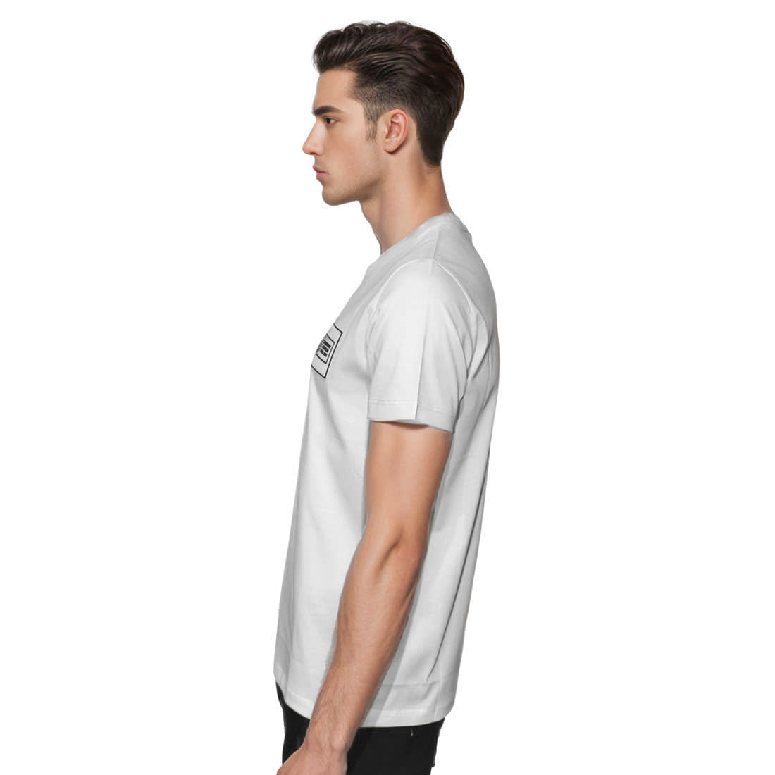 Burberry Patch White Premium Quality T-shirt-2