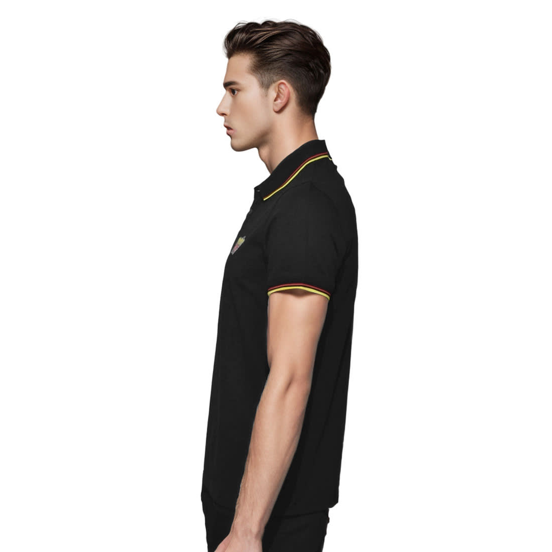 Prada Black Premium Quality Polo Tees-2