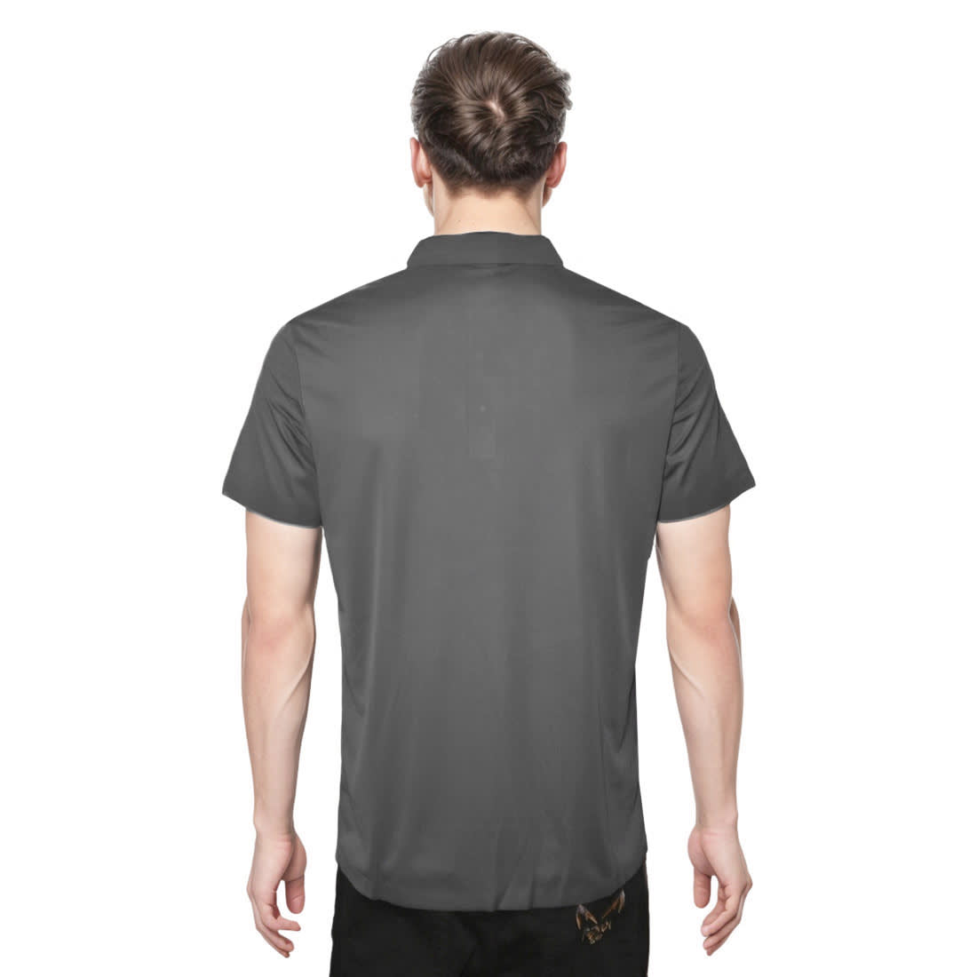 Versace Grey Premium Quality Polo T-shirt-1