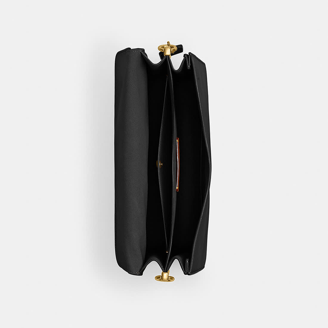 Coach Chain Tabby Black Shoulder Bag-2