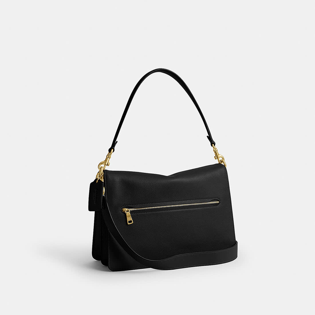 Coach Chain Tabby Black Shoulder Bag-1