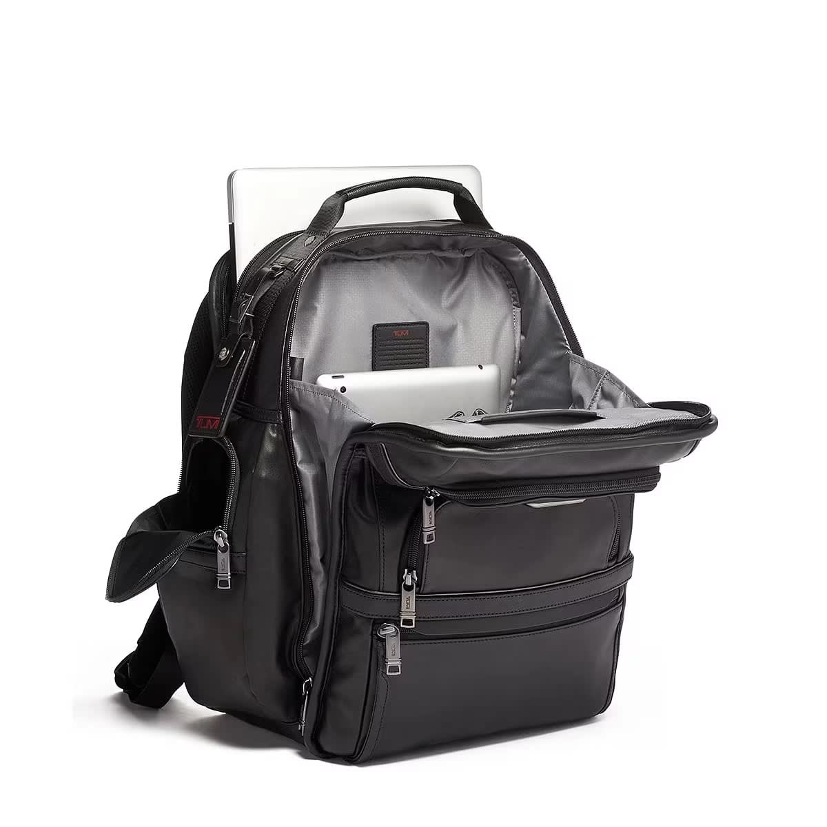 Tumi Brief Pack Leather Backpack-3
