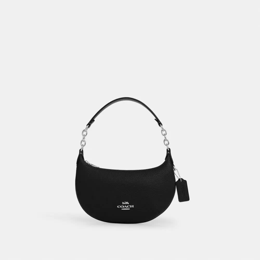 Coach Signature Canvas Black Mini Payton Bag-0