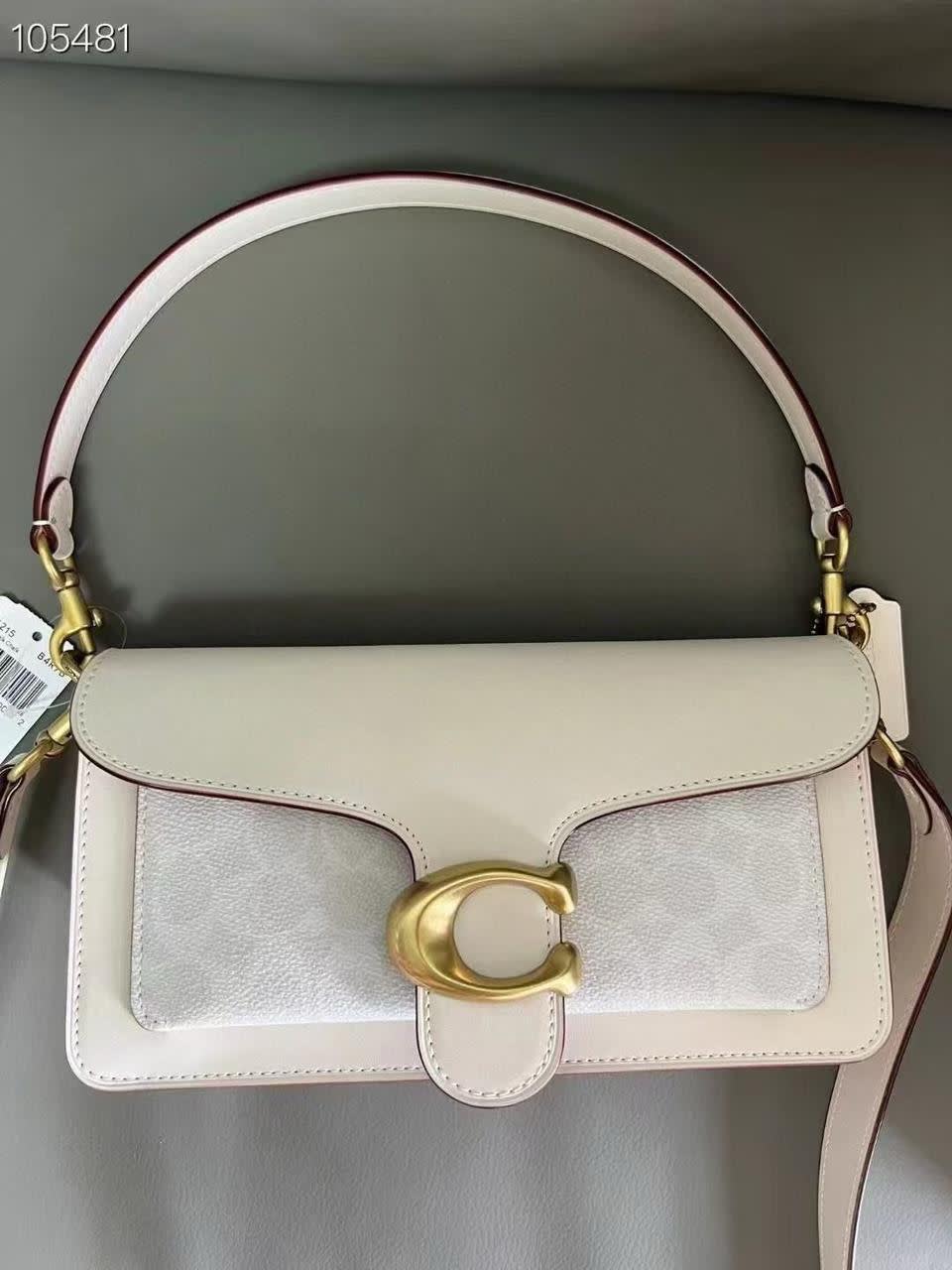 Coach Tabby White Shoulder Bag-0