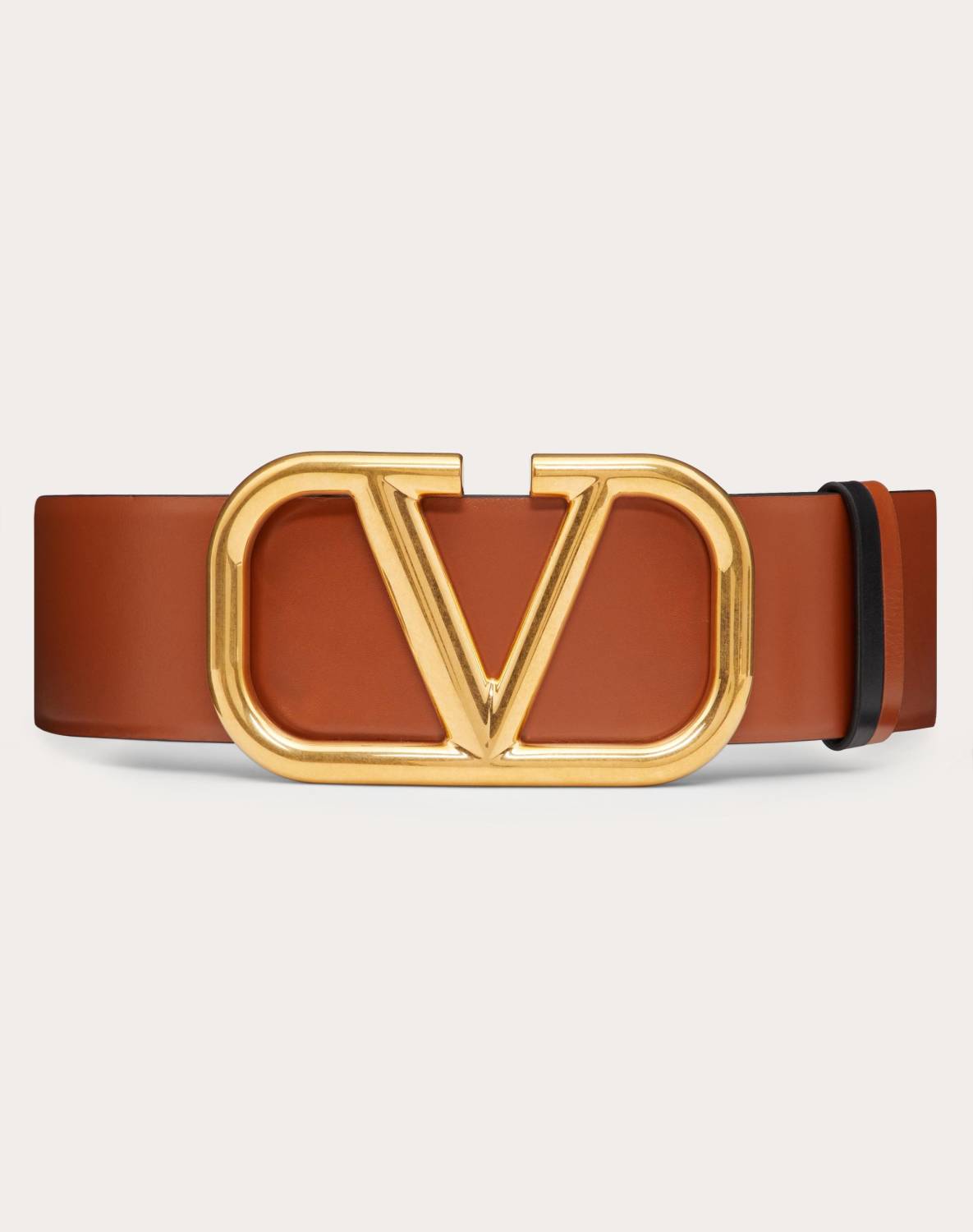 Valentino Brown & Golden Premium Quality Belt-0