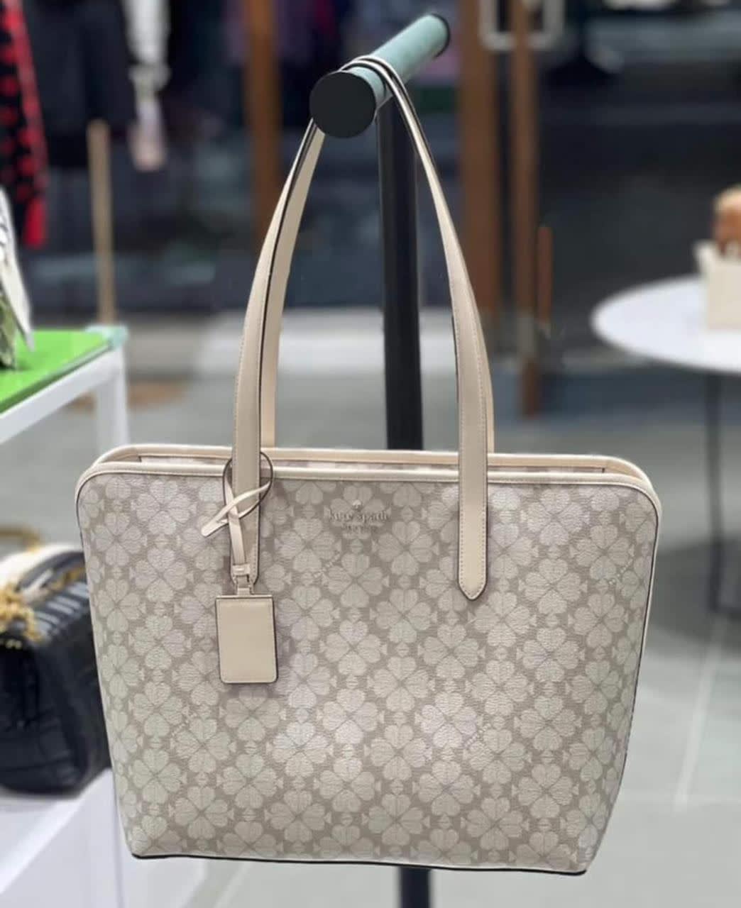 Kate Grey Spade Signature Spade Floral Tote bags-0