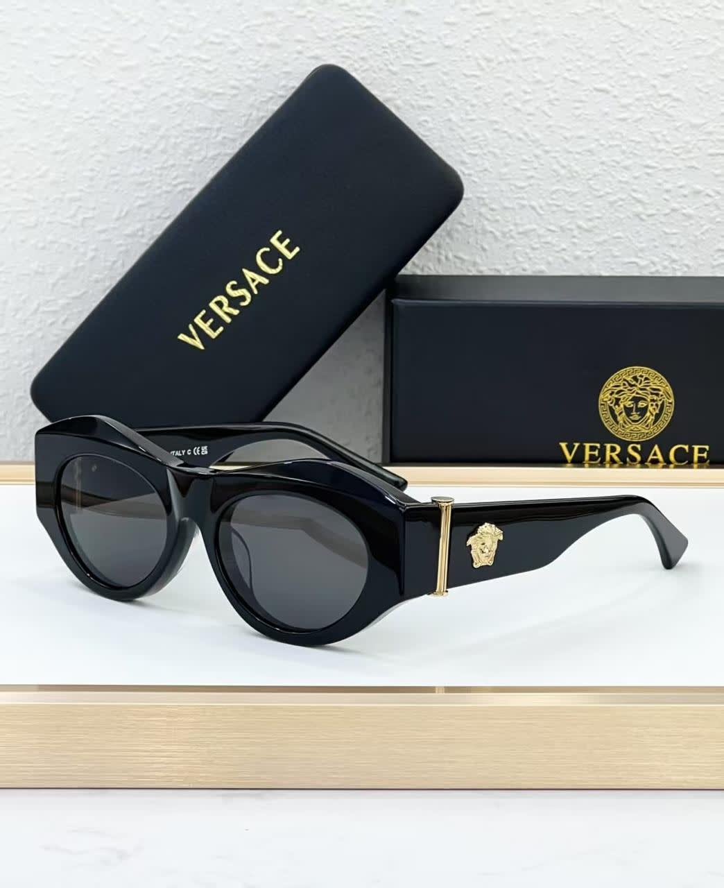 Versace Grey Luxury Sunglasses-0