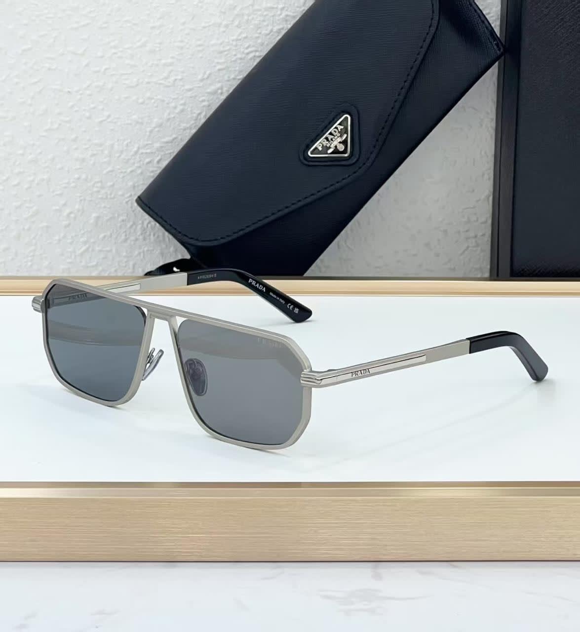 Prada Grey Luxury Sunglasses-0