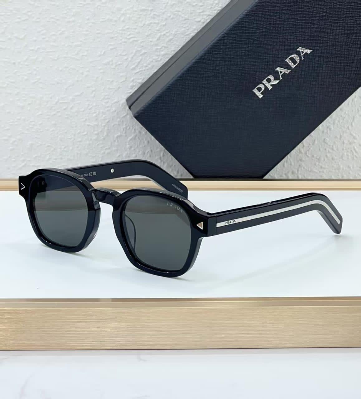 Prada Grey Luxury Sunglasses-0