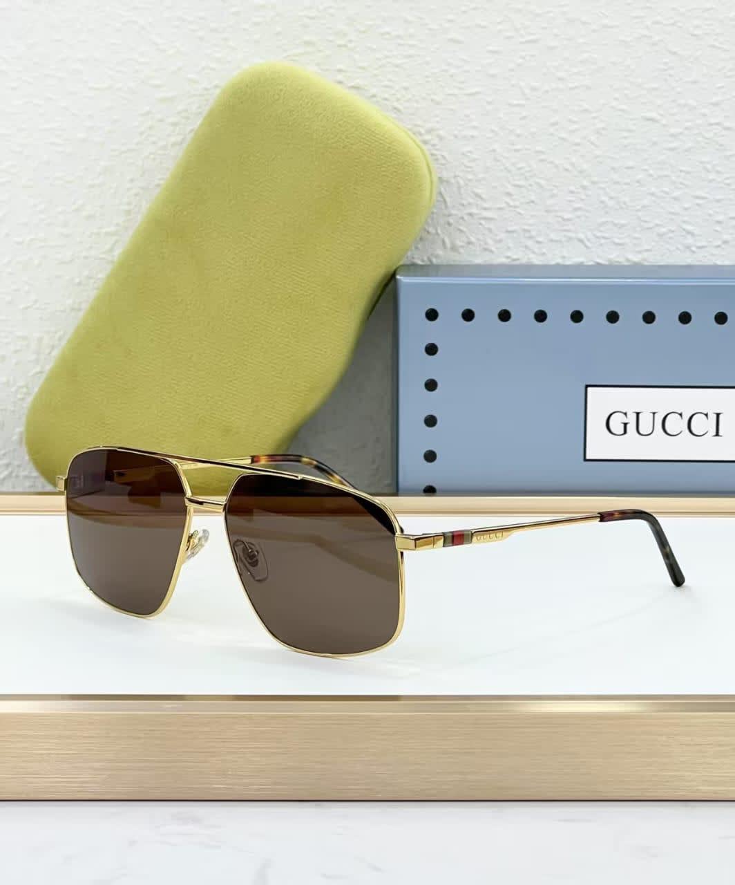 Gucci Brown Luxury Sunglasses-0