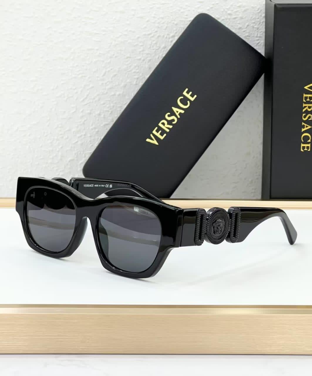 Versace Black Luxury Sunglasses-0