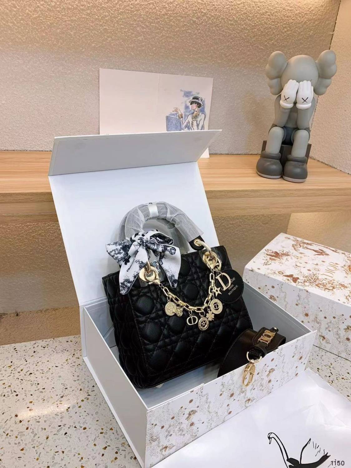 Dior Small Lady Dior My ABCDior Bag-0