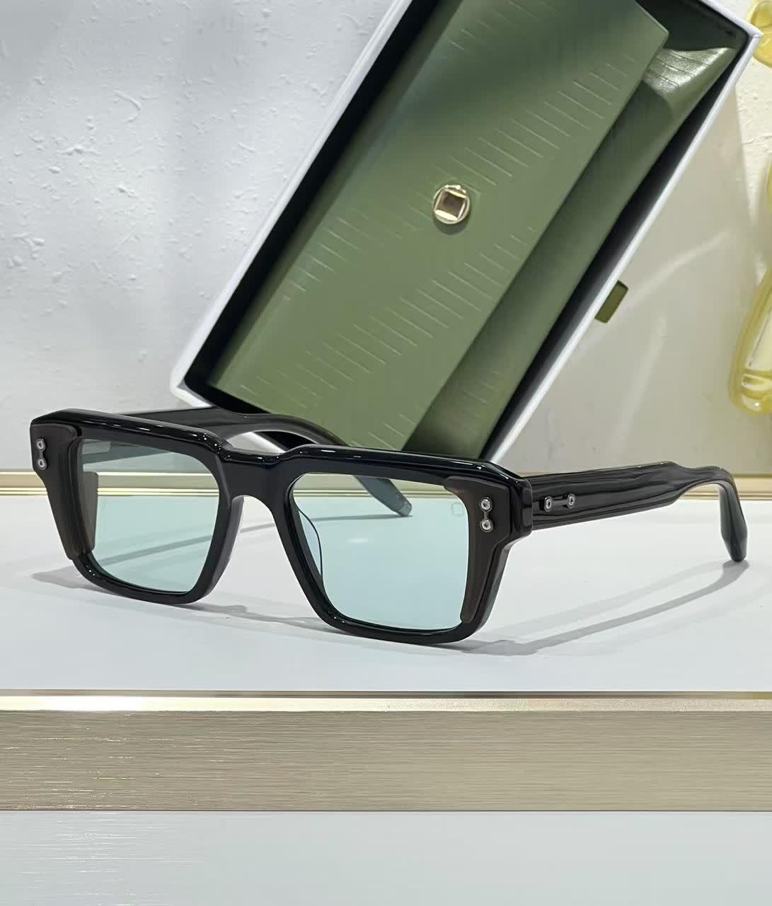 Akoni Herculas Black/Blue Luxury Sunglasses-0