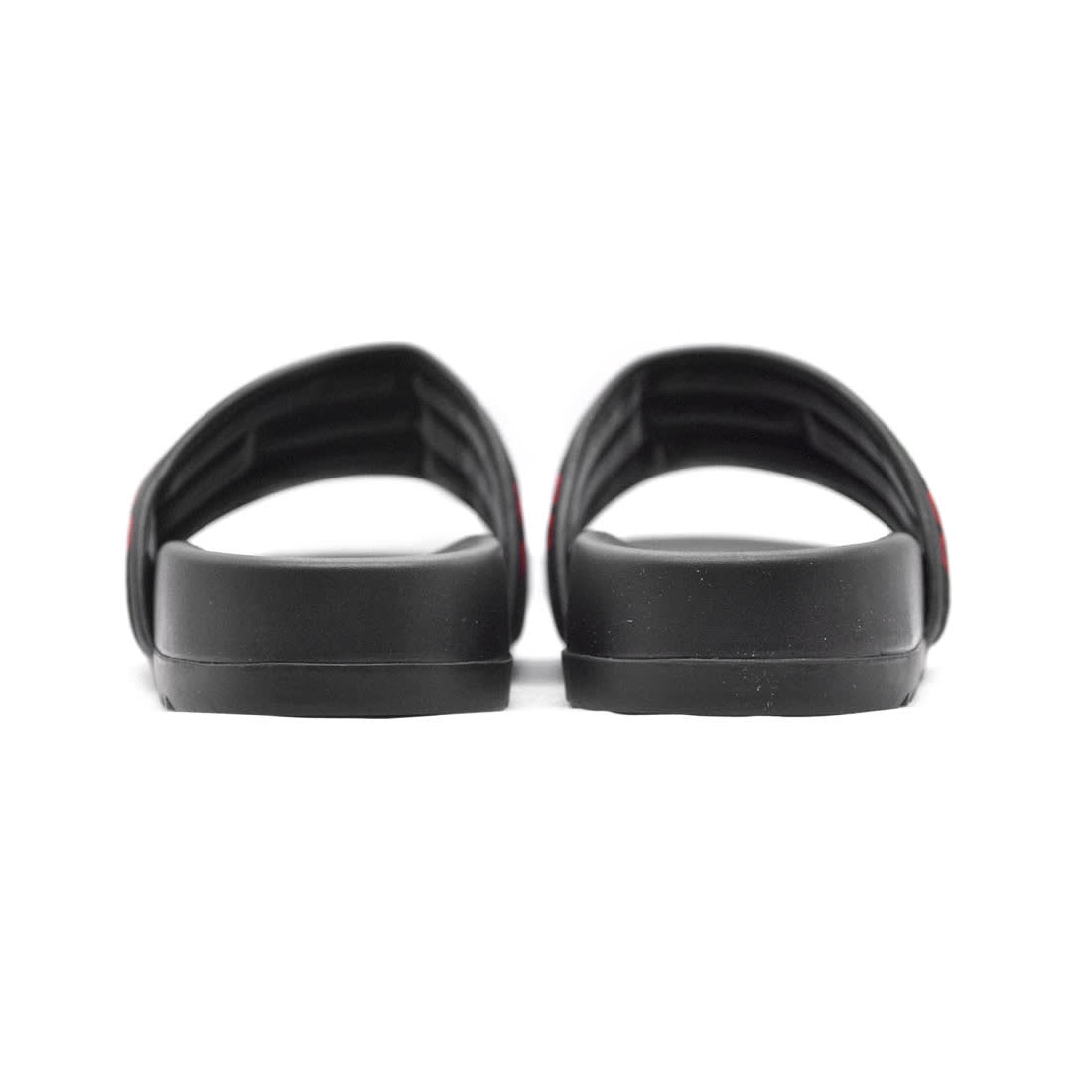 Gucci GG Canvas Black/Red Mens Flip-flops-3