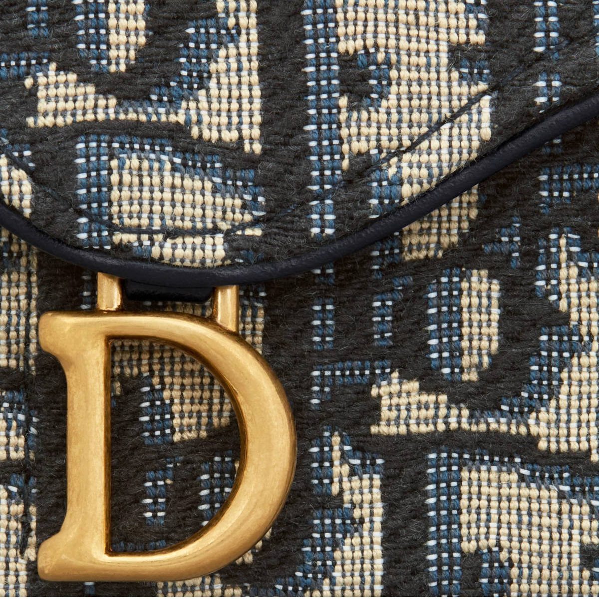 Christian Dior Saddle Jasmine Gusset Card Holder-4