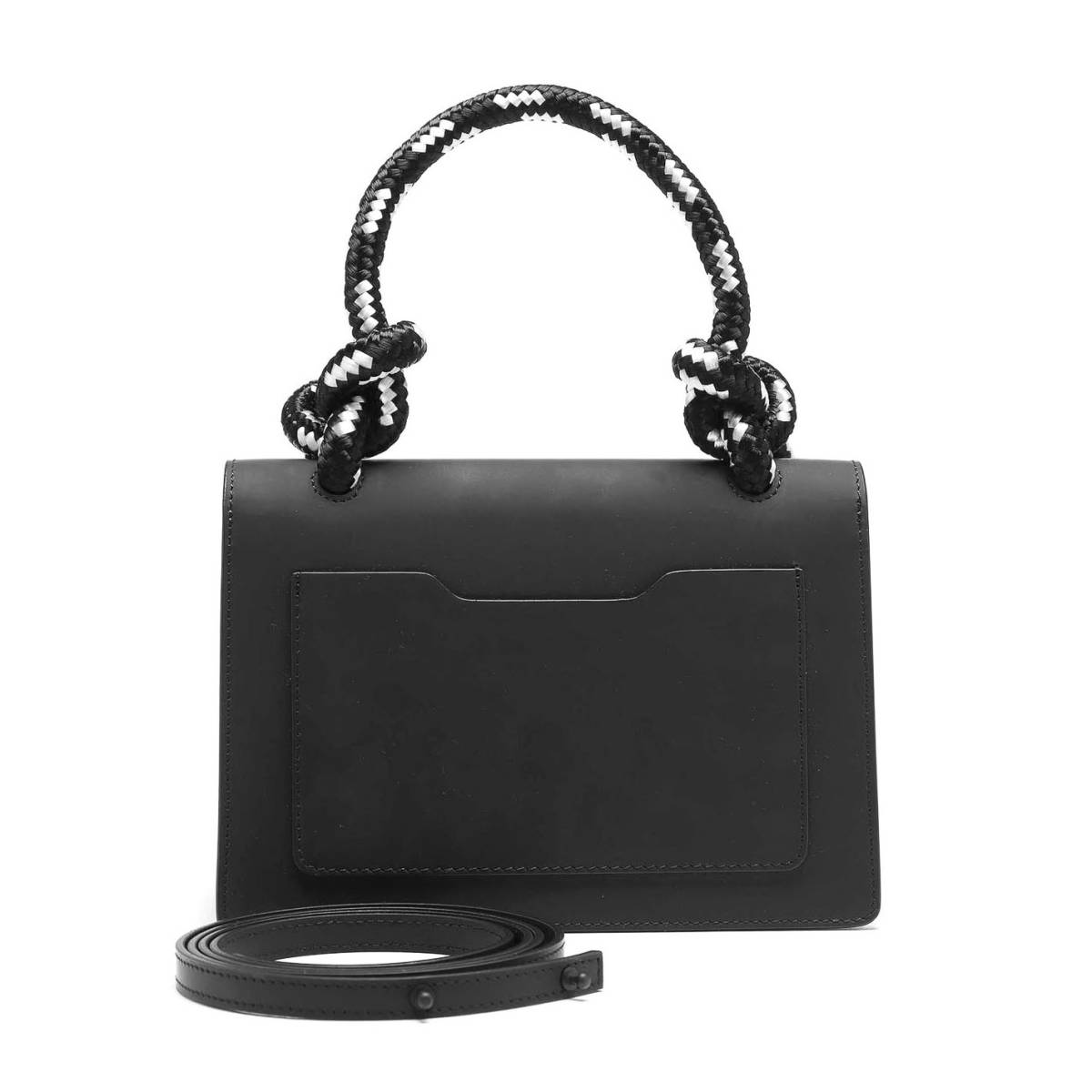 OFF-WHITE "CASH INSIDE" 2.8 Jitney Black Bag-1