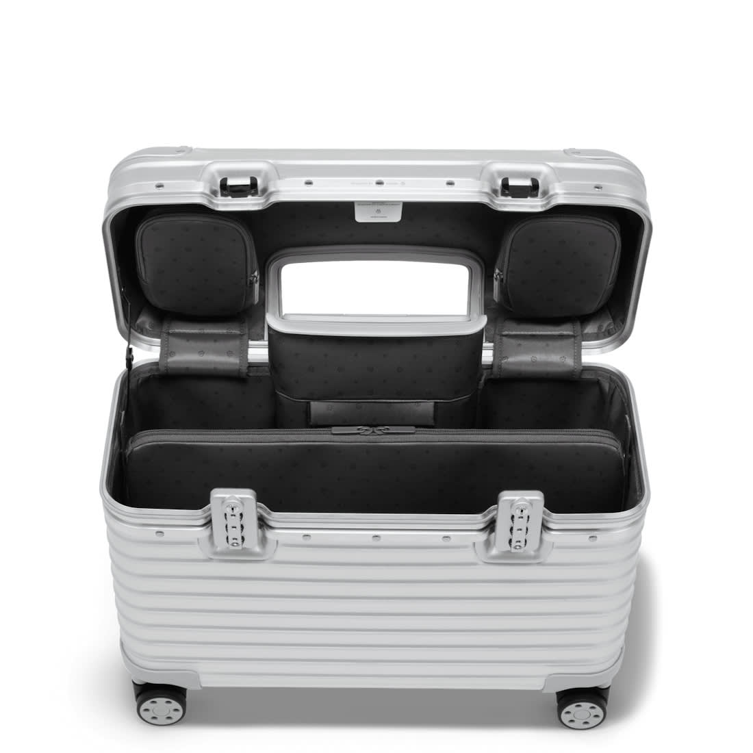 Rimowa Silver Premium Pilot Trolley Bag-4
