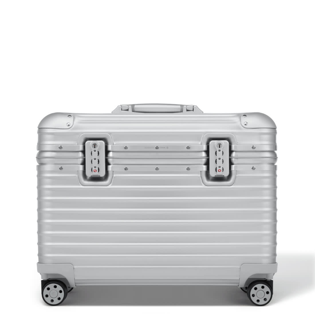 Rimowa Silver Premium Pilot Trolley Bag-0
