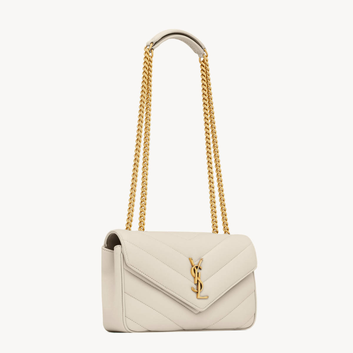 Saint Laurent loulou small in matelassé lambskin Bag-2