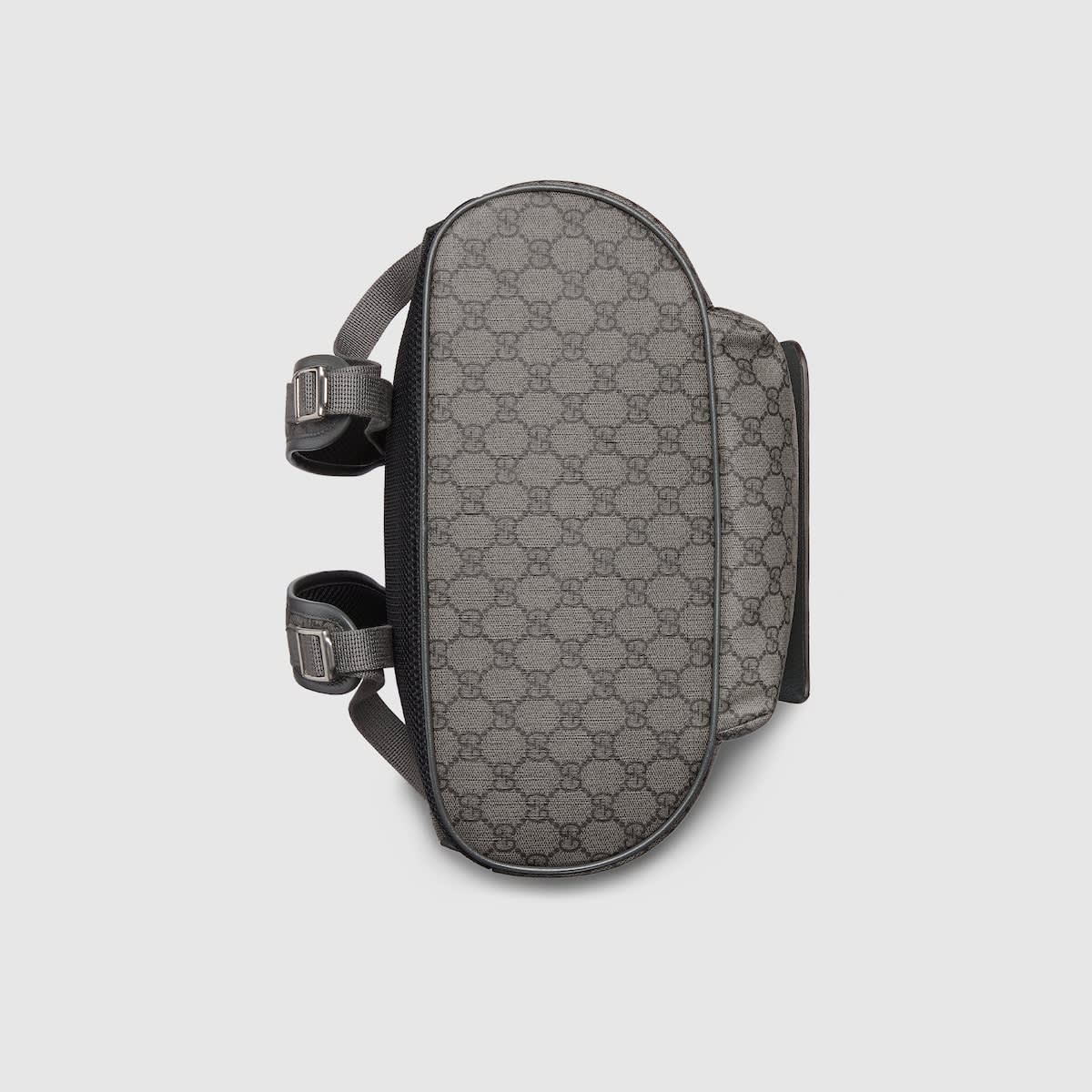 Gucci Grey & Black Ophidia large backpack-5