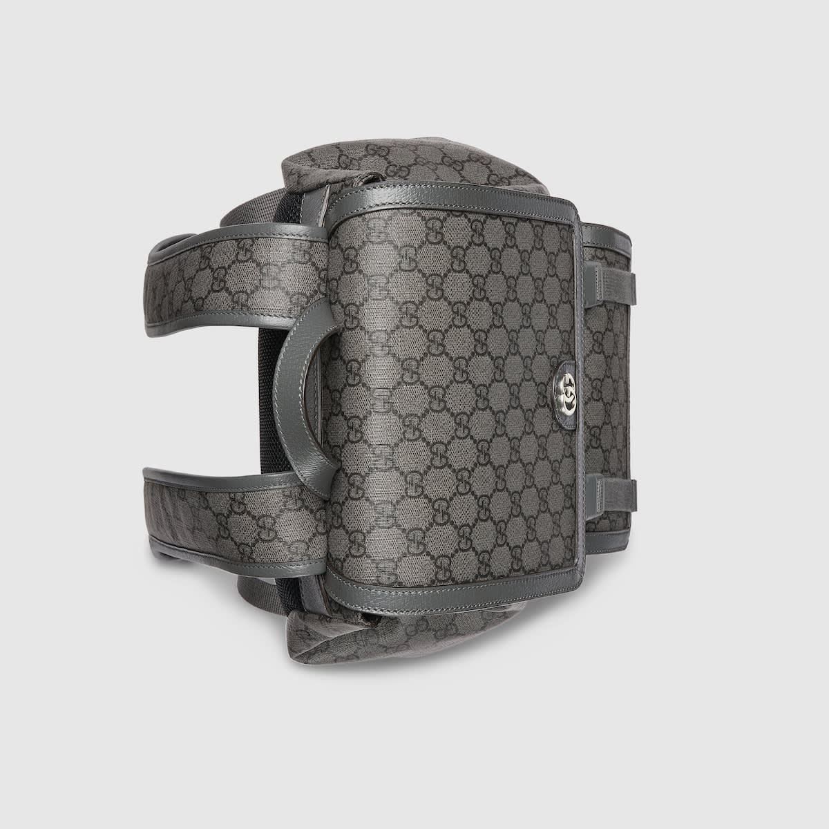 Gucci Grey & Black Ophidia large backpack-4