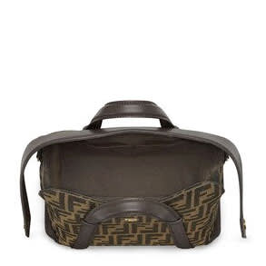 Fendi Brown Mini Leather Bag-3