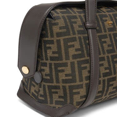 Fendi Brown Mini Leather Bag-4