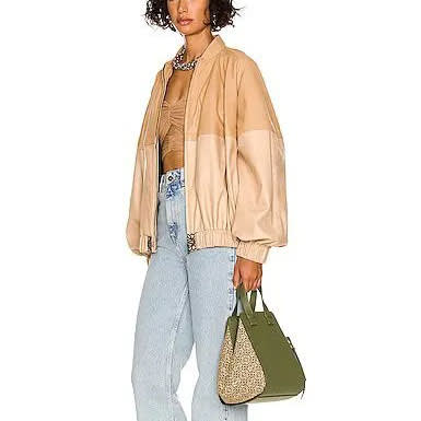 Loewe Green Leather Tote Bag-3