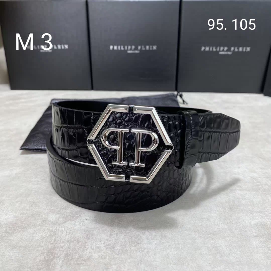 Philipp Plein Silver Premium Quality Belt-0